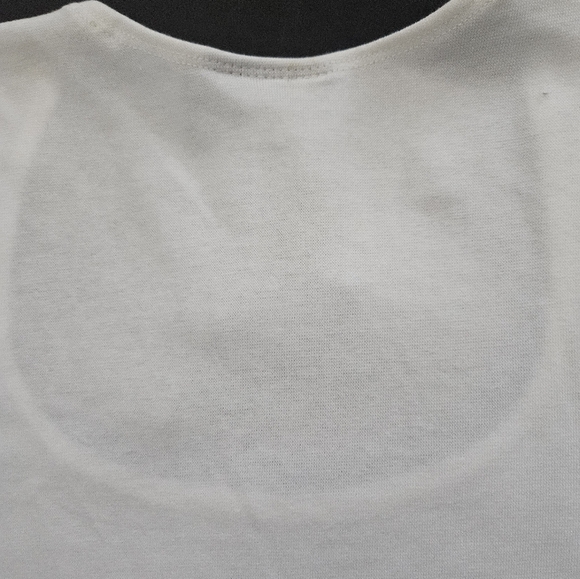 NWT - Venezia Jeans White Cotton Stretch Casual Top - Size 14/16 - Picture 9 of 9